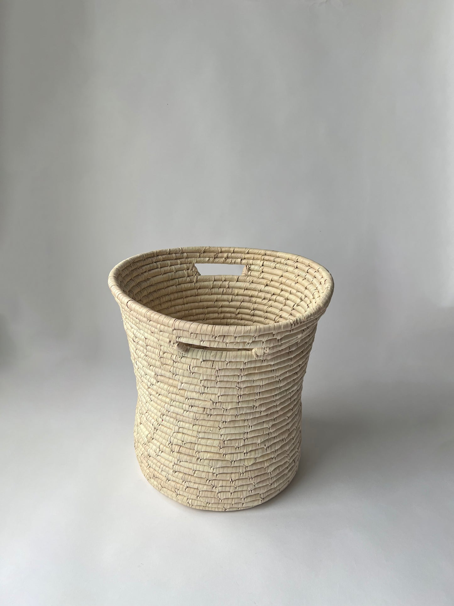 Handwoven Palm Leaf Planter