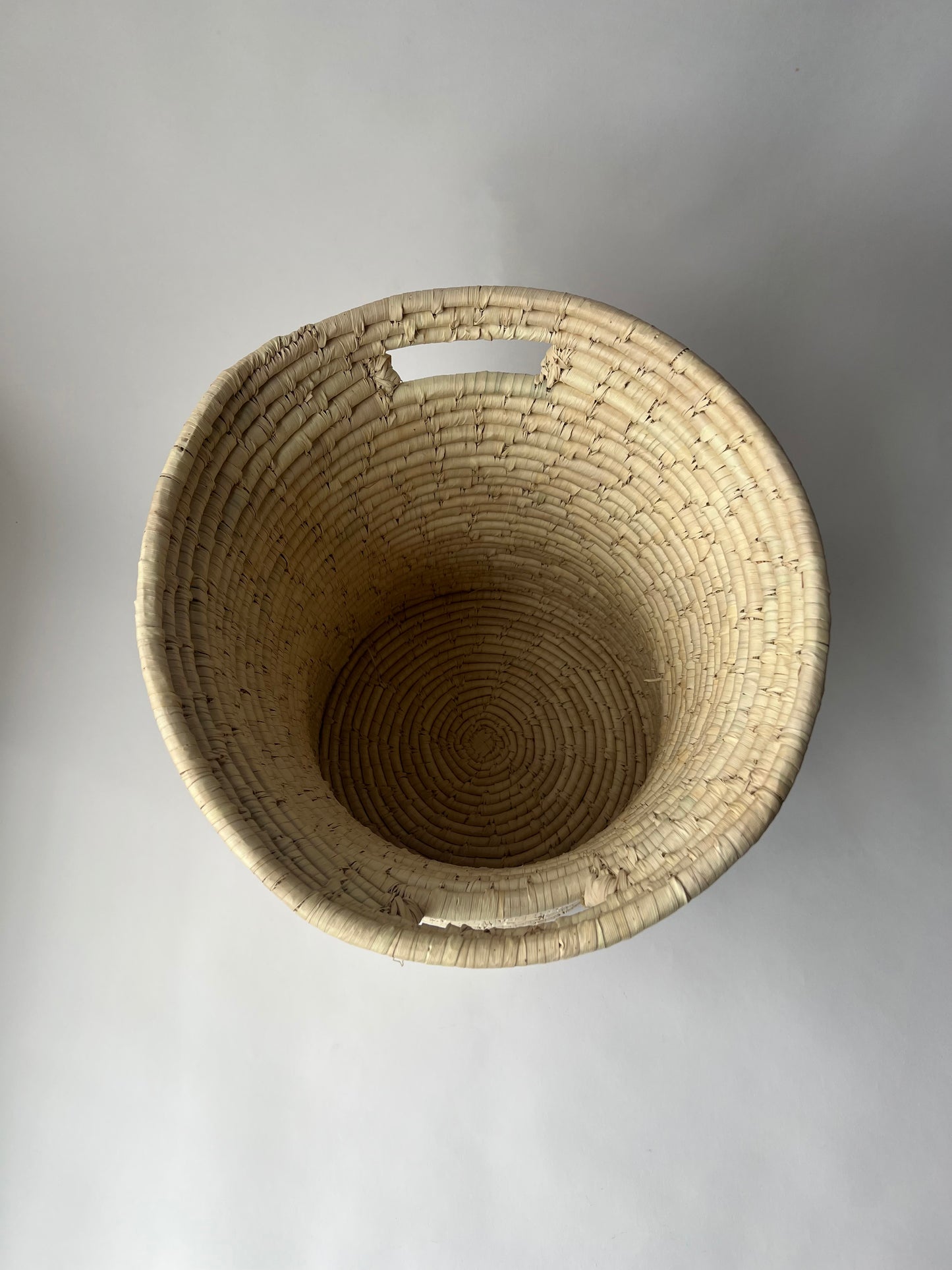 Handwoven Palm Leaf Planter