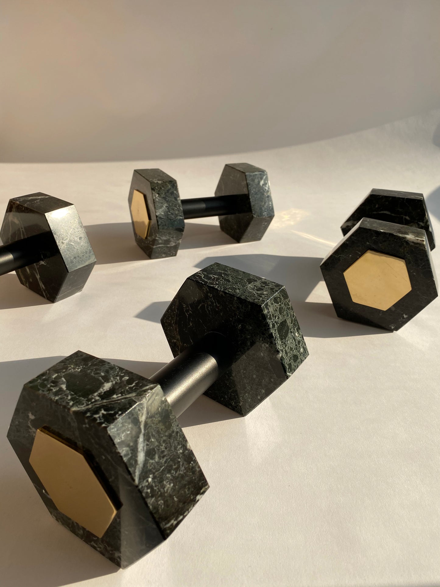 Marble Dumbbells