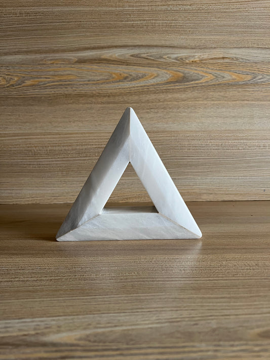 Pyramid Marble Sculpture