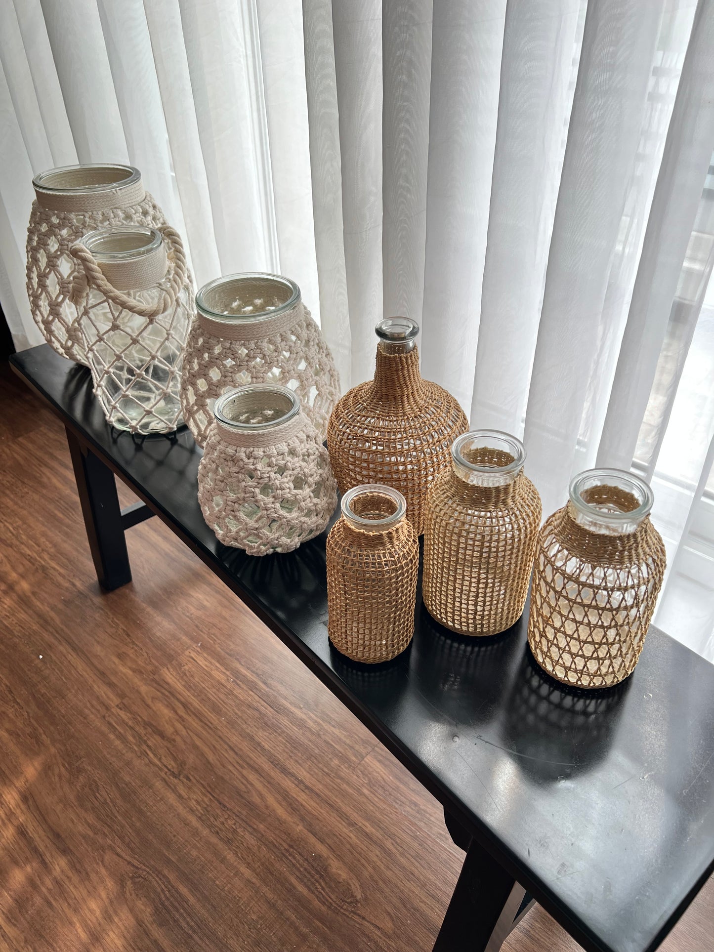 Wicker Vase Grid