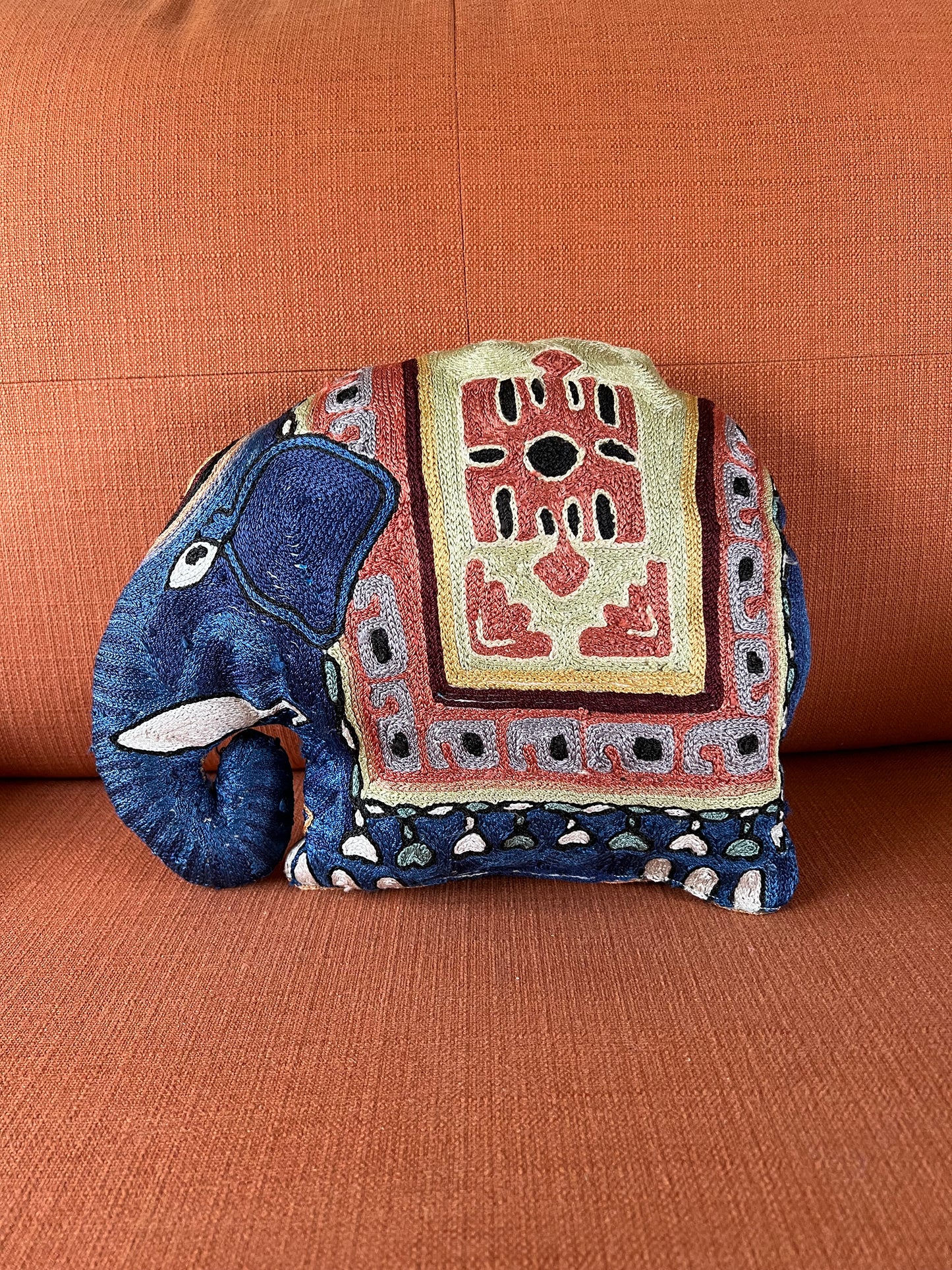 Blue Hatti Cushion