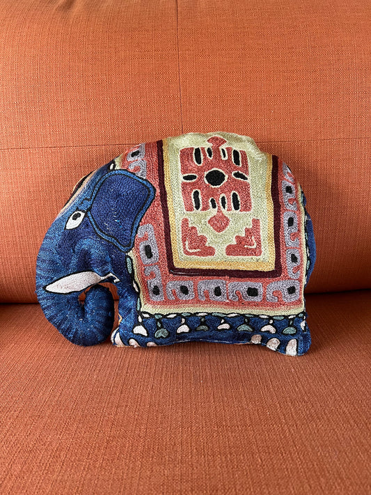 Blue Hatti Cushion