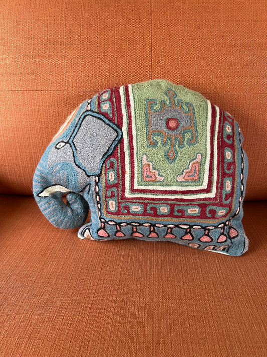 Bluish Grey Hatti Cushion