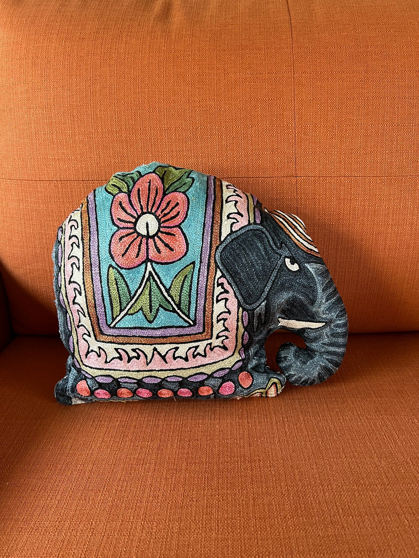 Charcoal Hatti Cushion