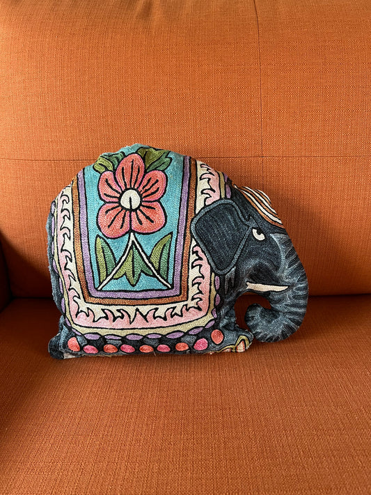 Charcoal Hatti Cushion