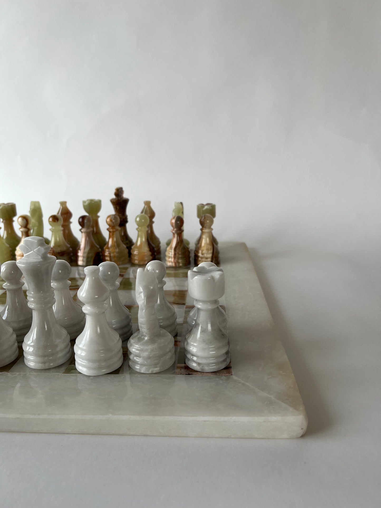 The Bare Space - Marble Chess Set