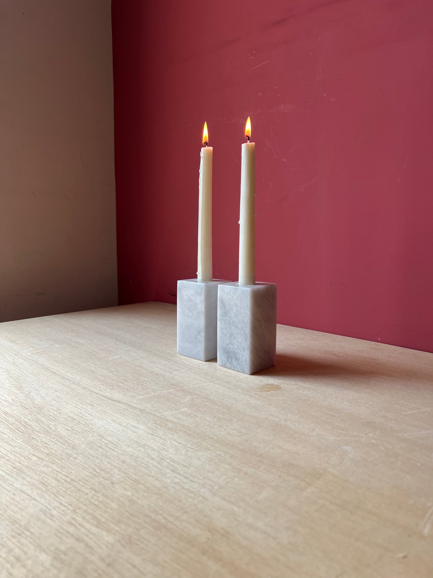 Pillar Candle Stand - Pair