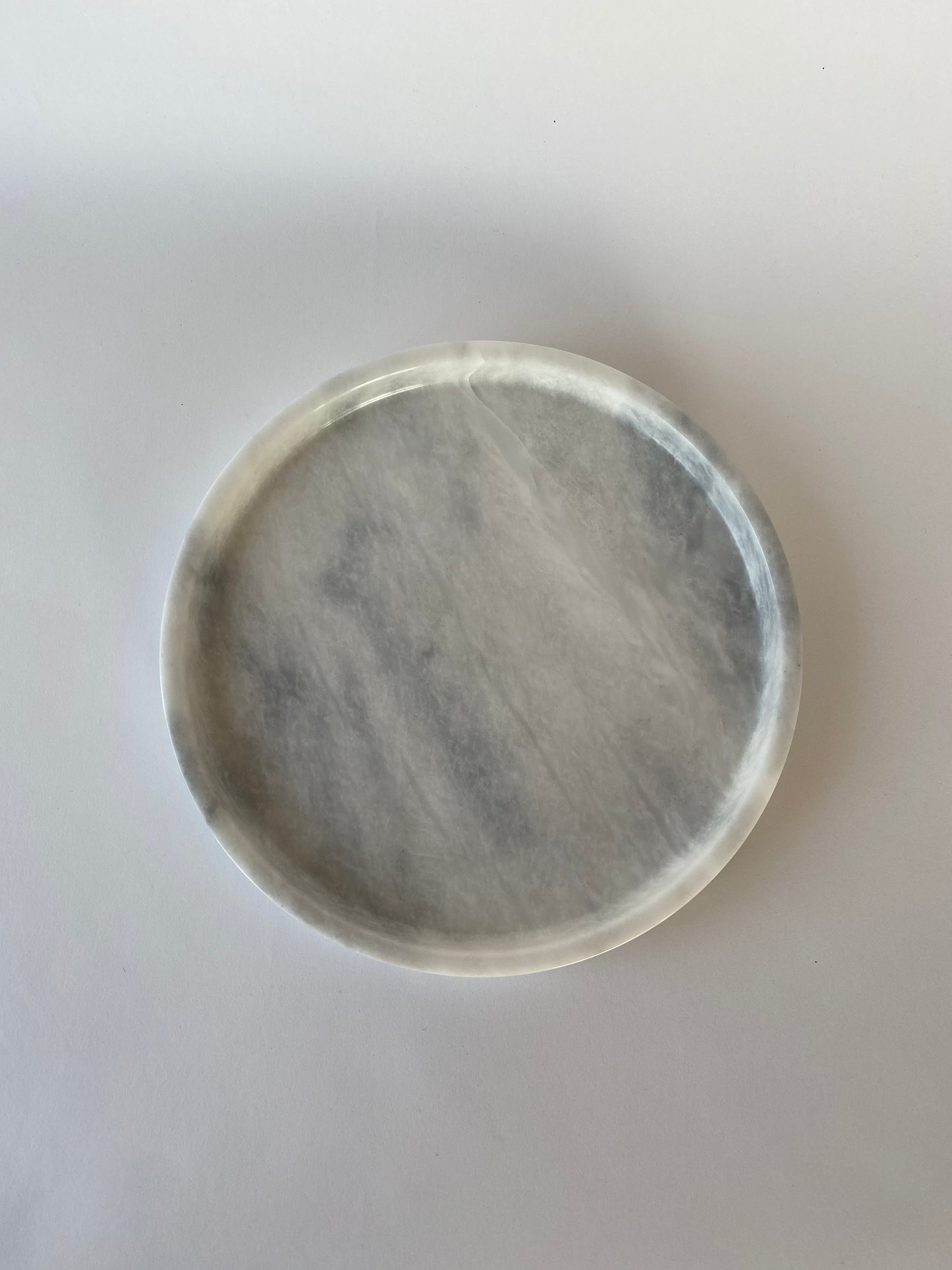 Round Marble Tray