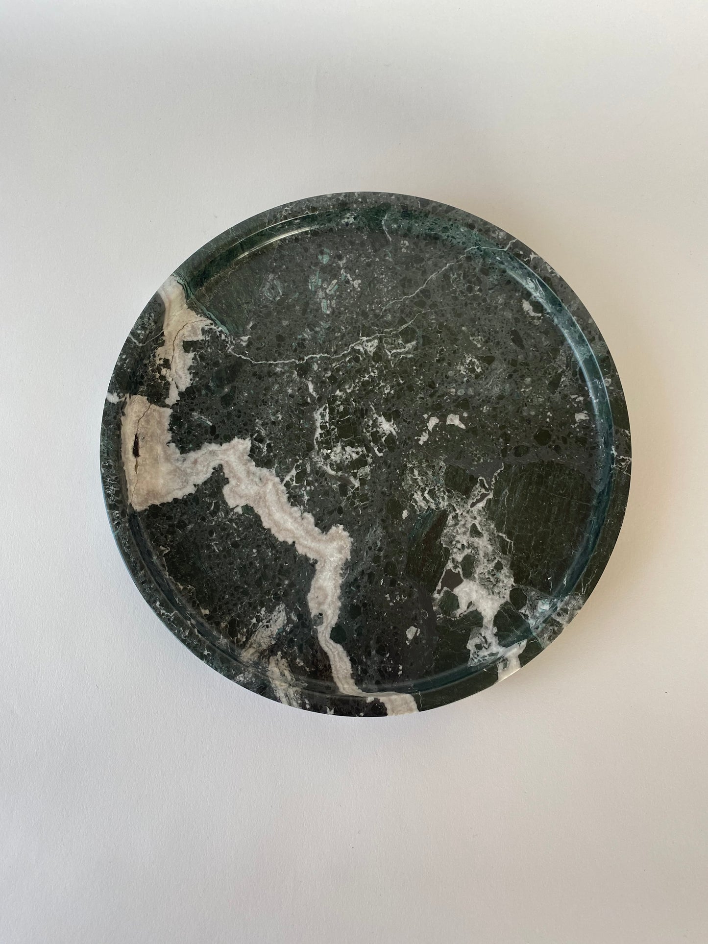 Round Marble Tray