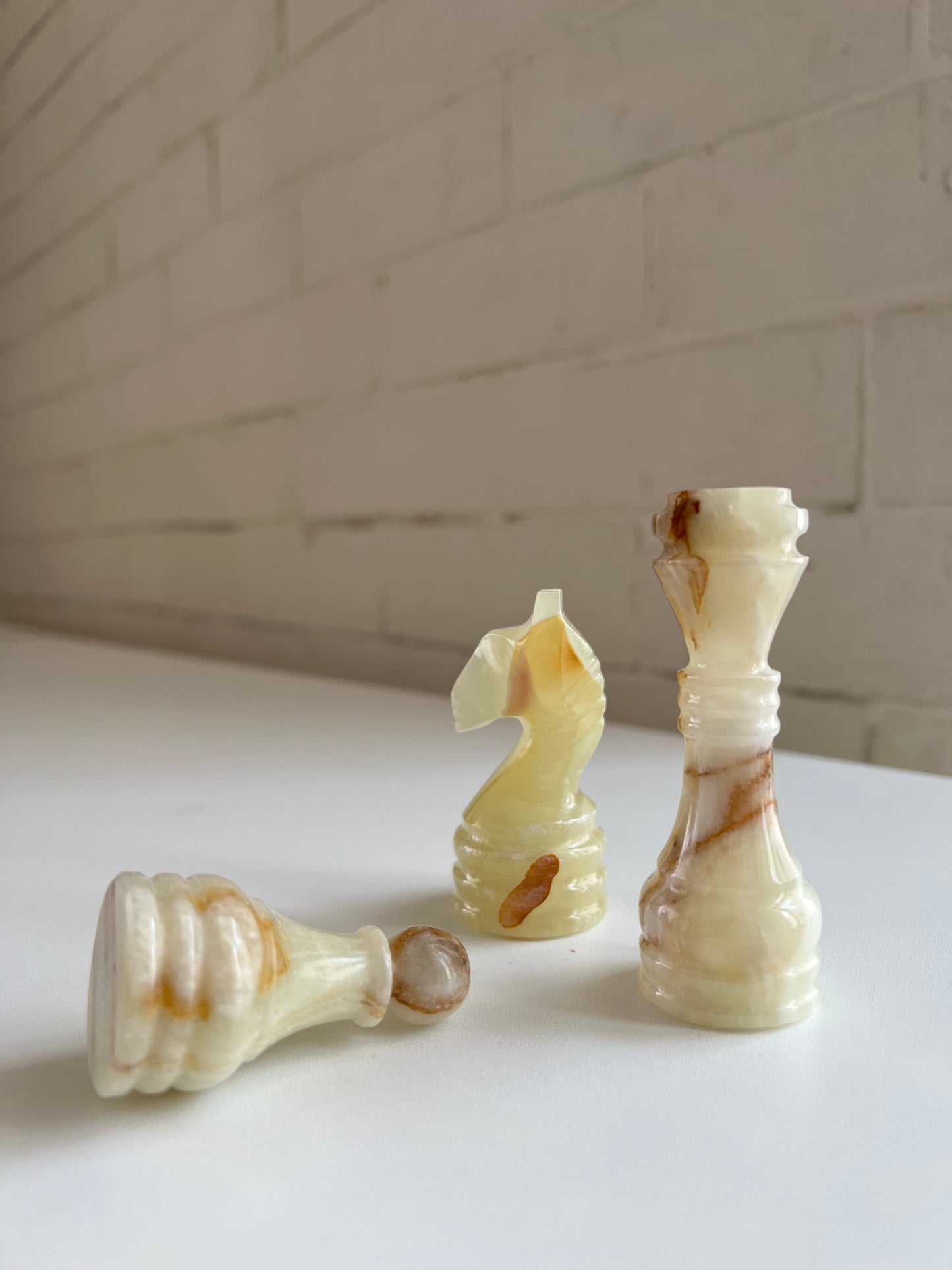 The Bare Space - Marble Chess Set