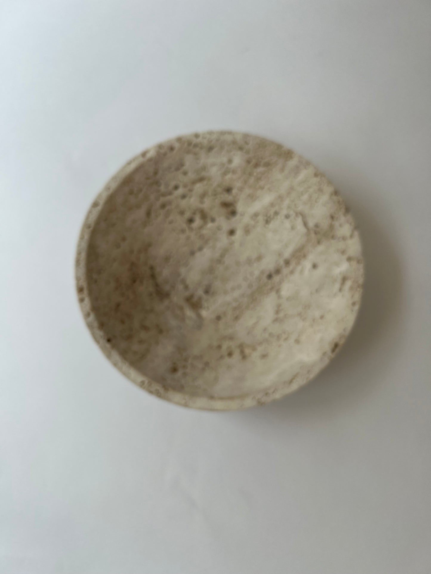 Travertine Bowl