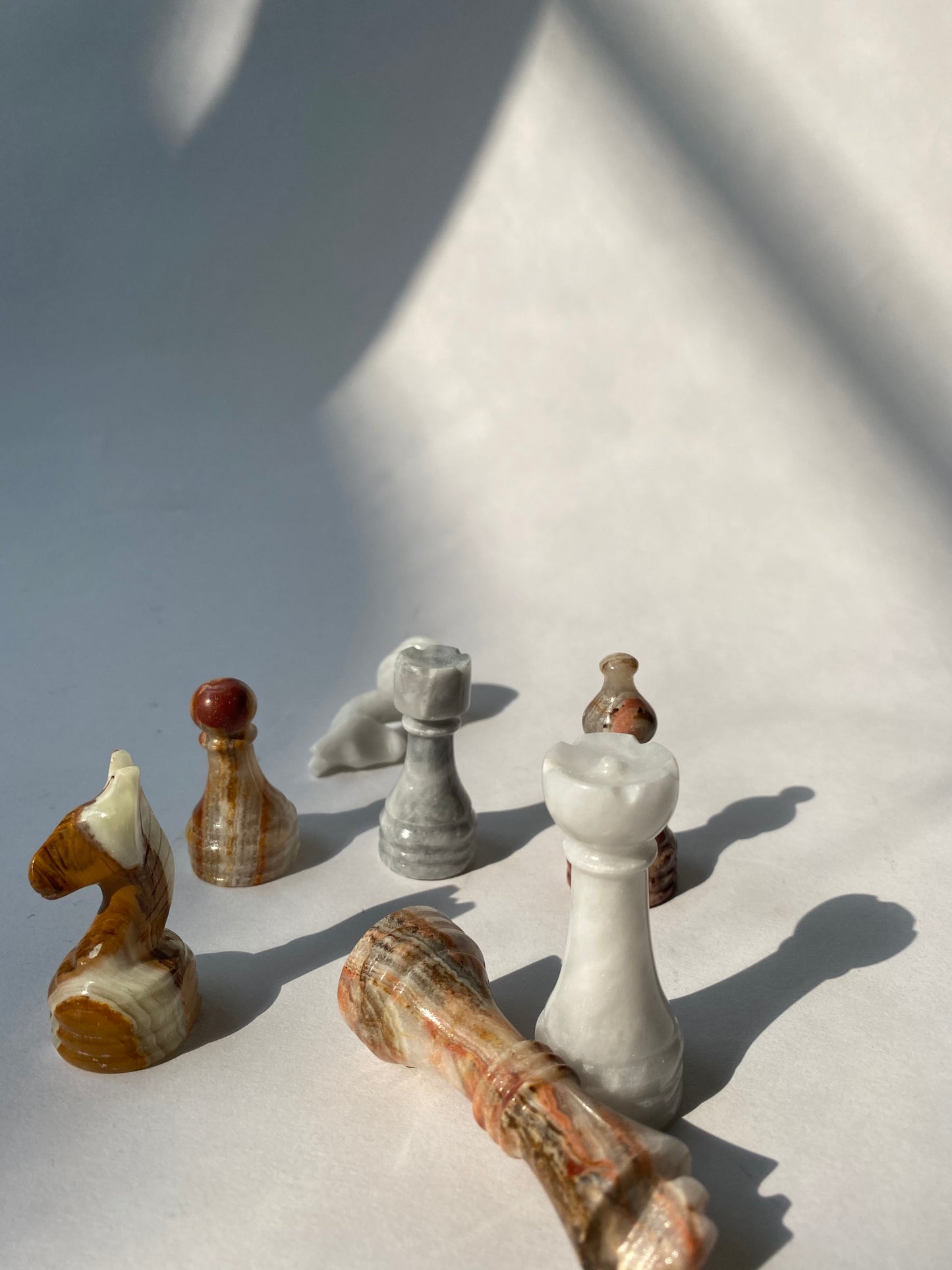 The Bare Space - Marble Chess Set