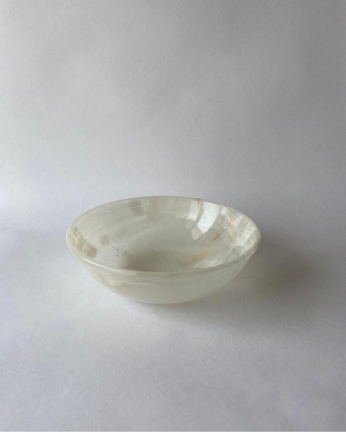 White Marble Translucent Bowls