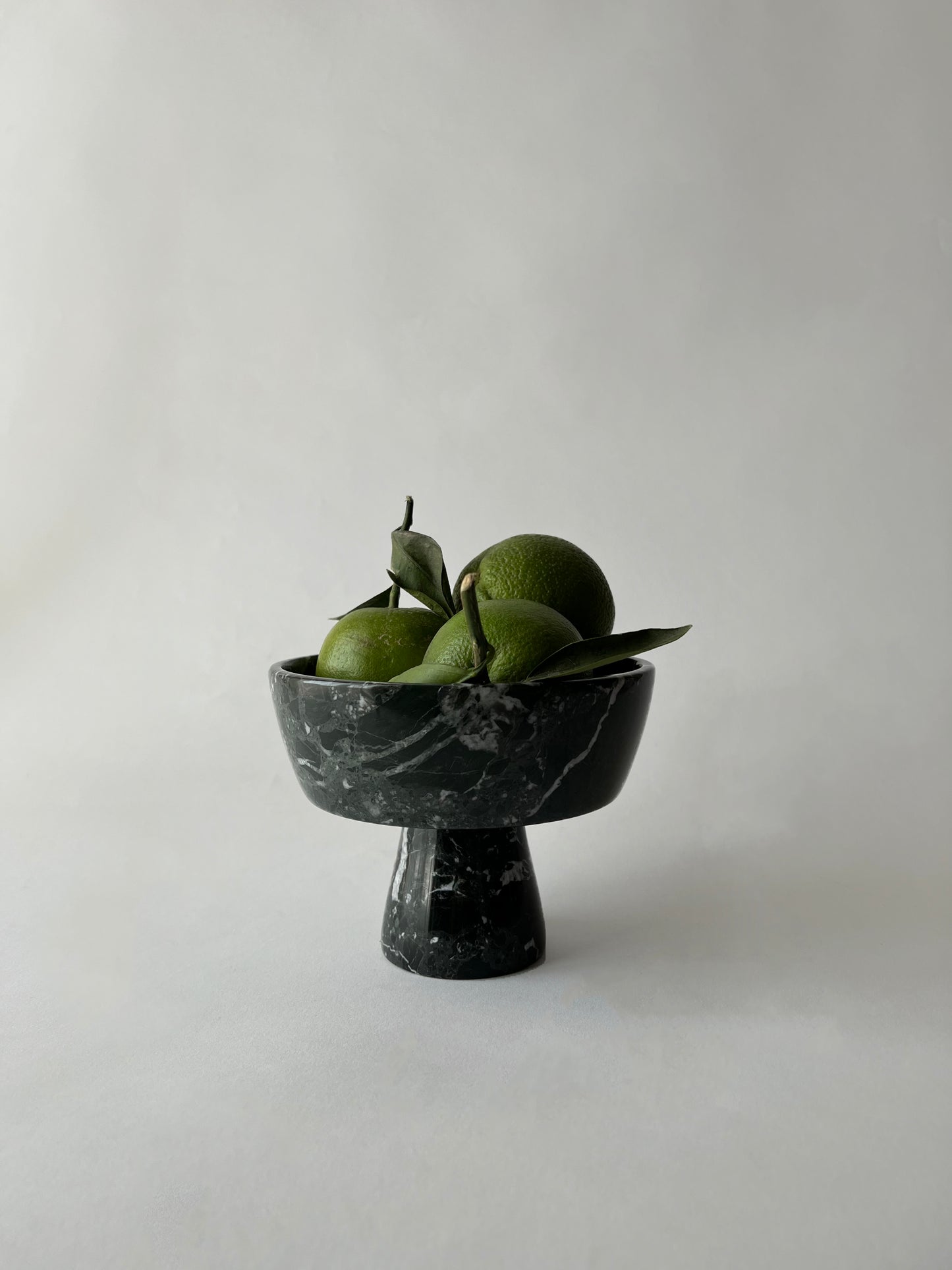 Black Pedestal Bowl