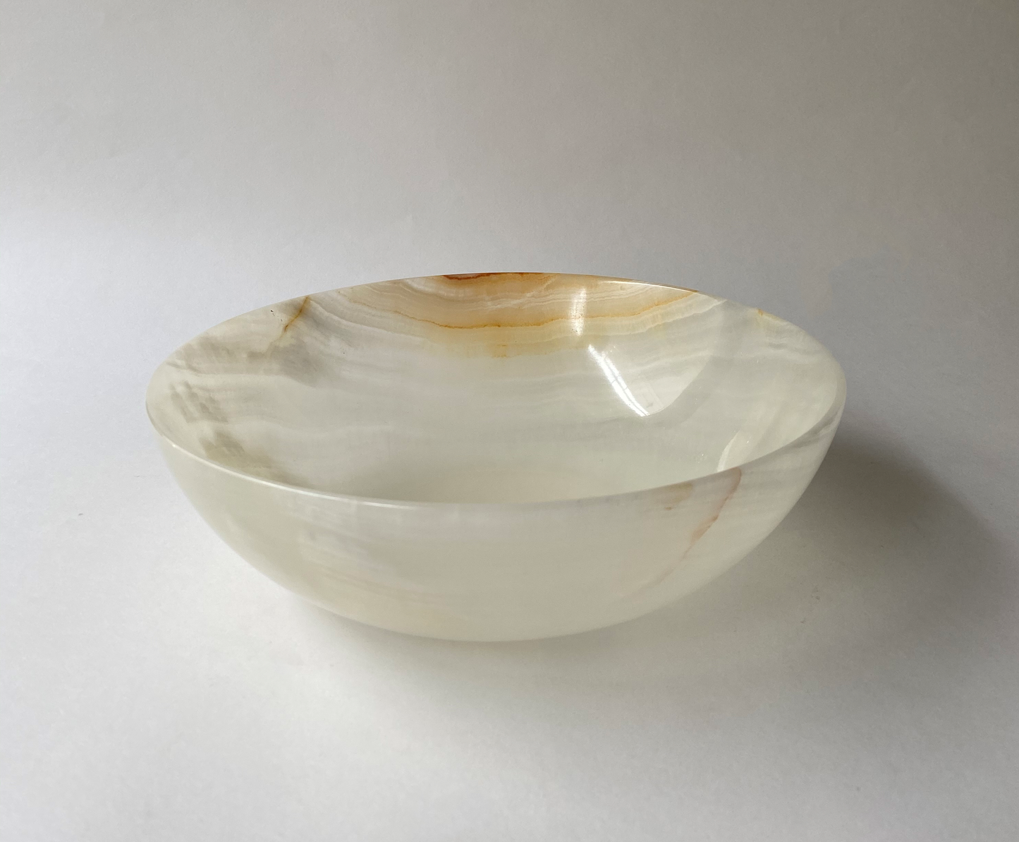 White Marble Translucent Bowls