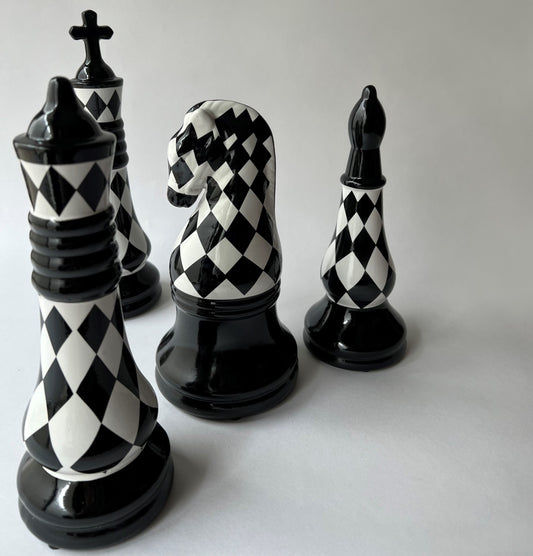 Chess Theme Decor Set - 5 Pc