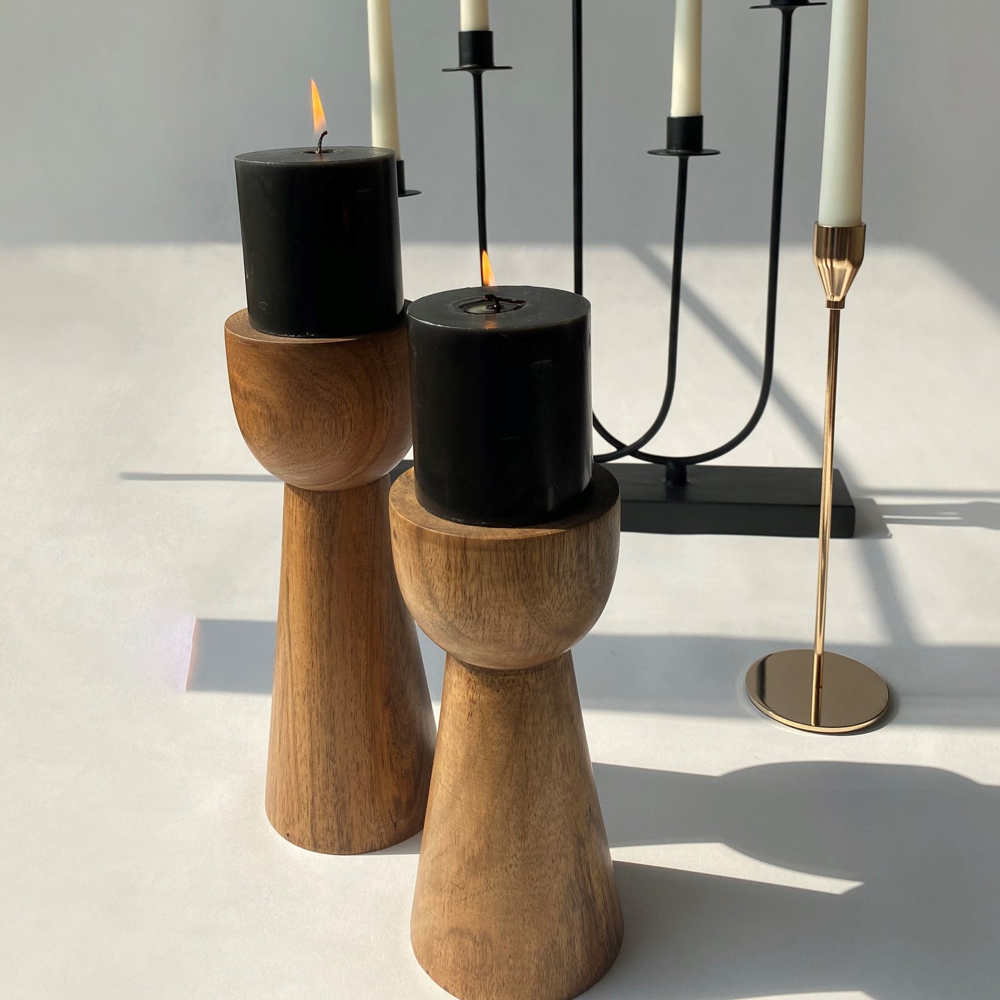 The Bare Space - Torch Candle Stand