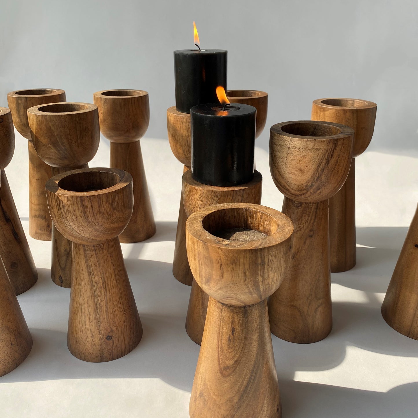 The Bare Space - Torch Candle Stand