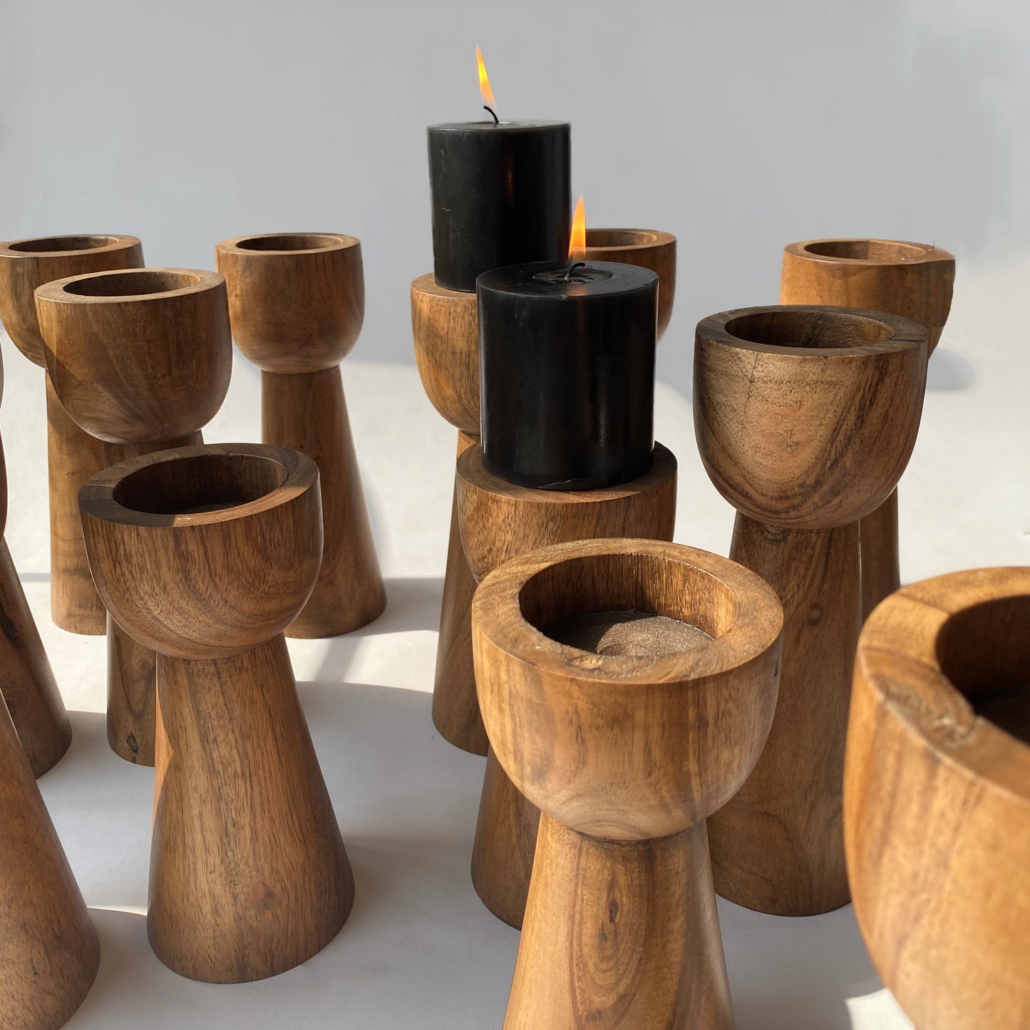 The Bare Space - Torch Candle Stand