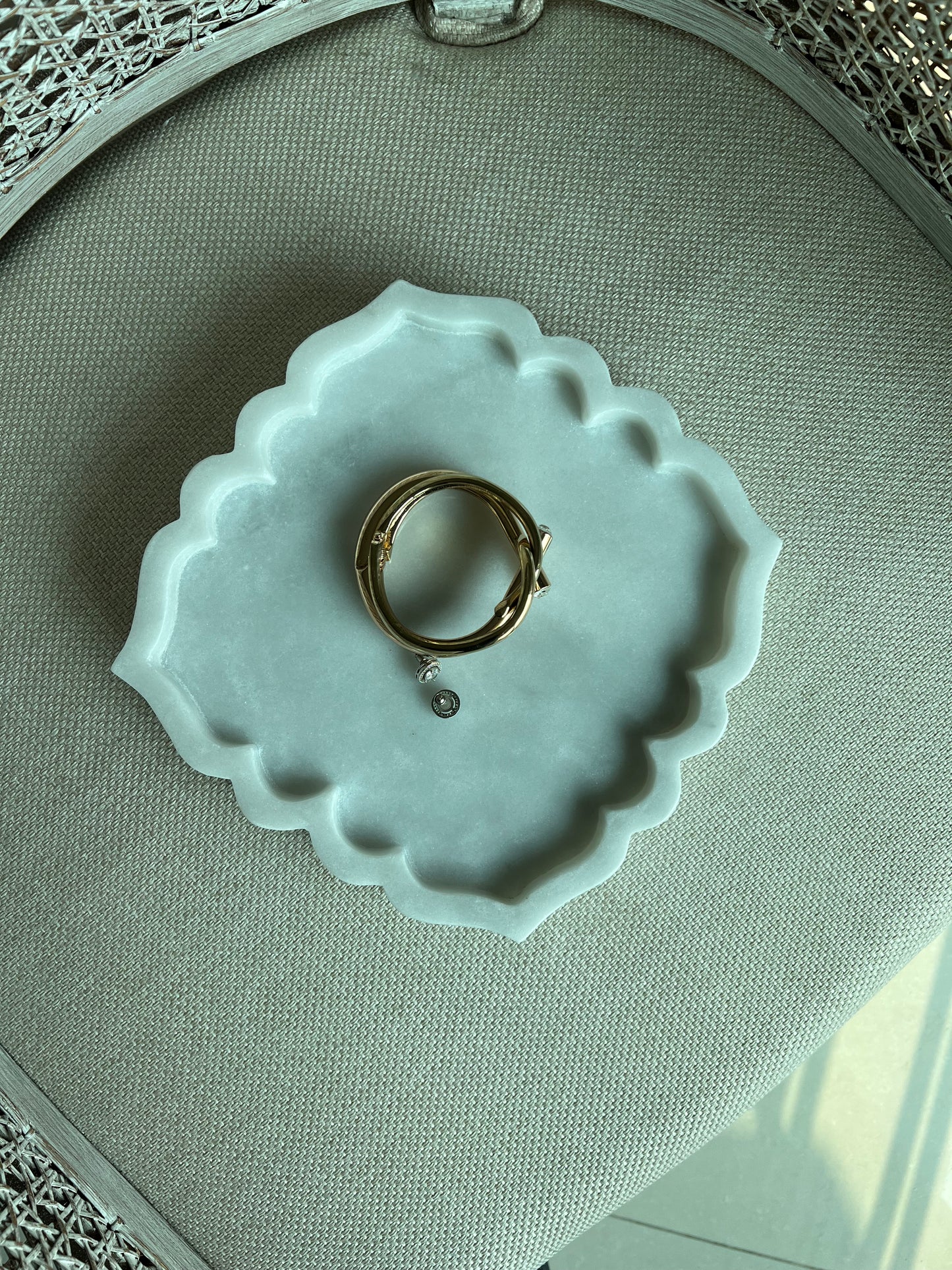 Arched Marble Tray