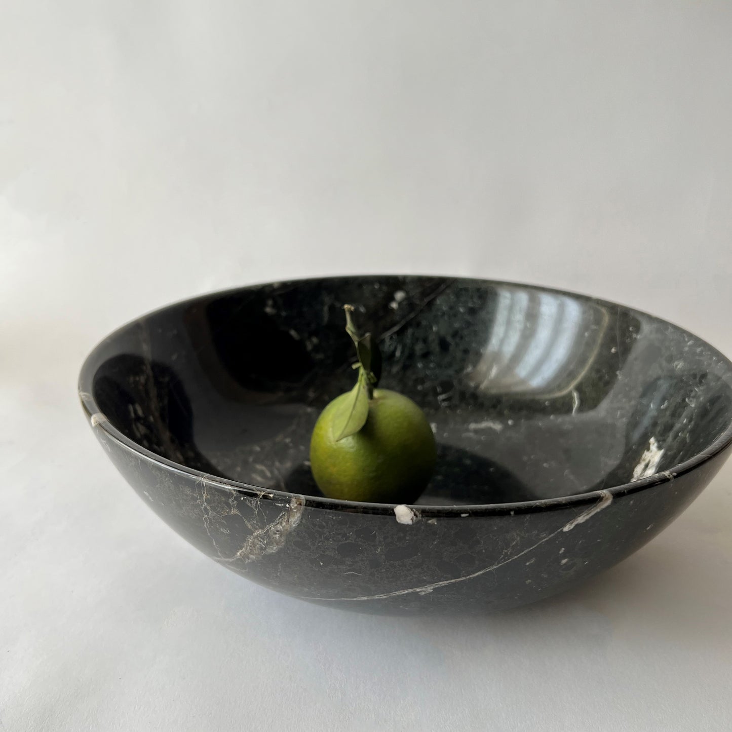 The Bare Space - Black Multipurpose Marble Bowls