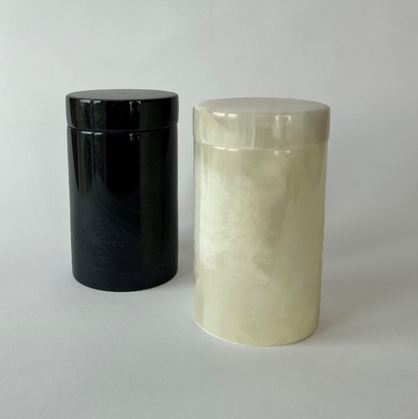 Multi Purpose Cylindrical Marble Jar